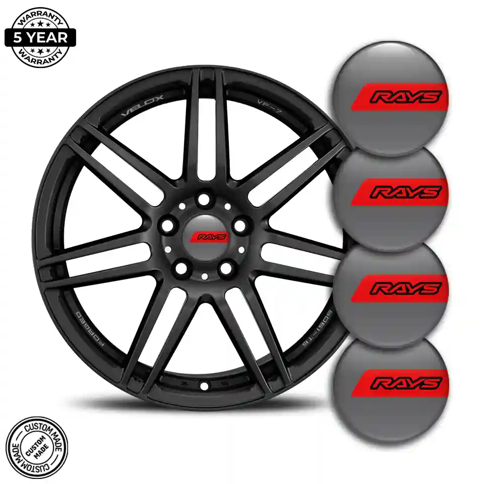 RAYS Silicone Emblem Refined Design