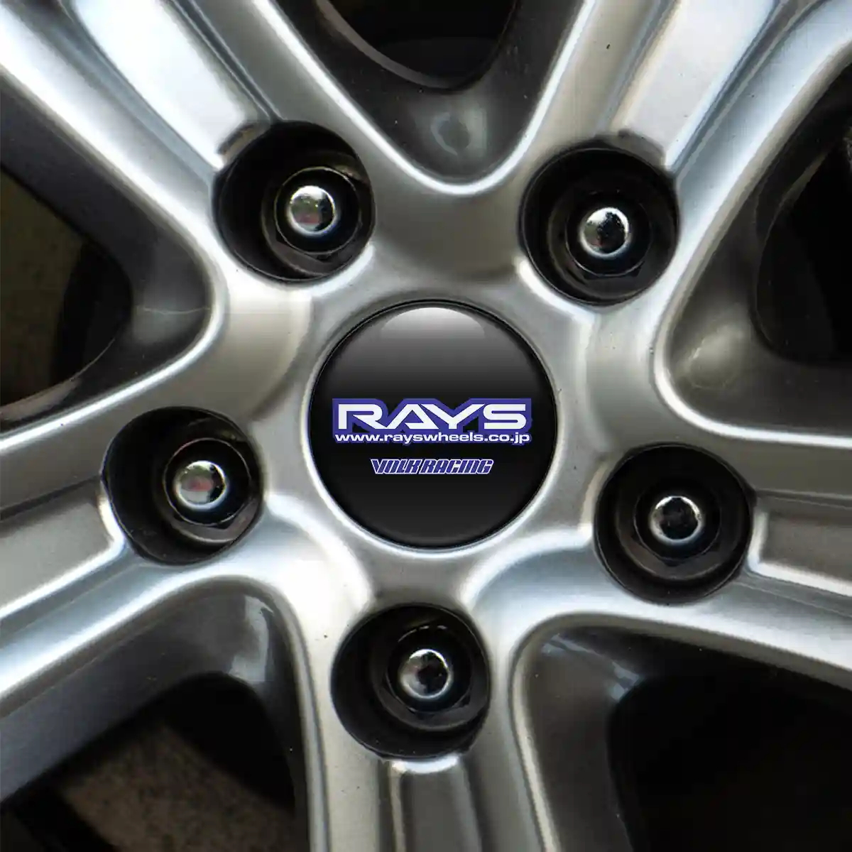 RAYS Silicone Emblem Self-Adhesive Elite Finish