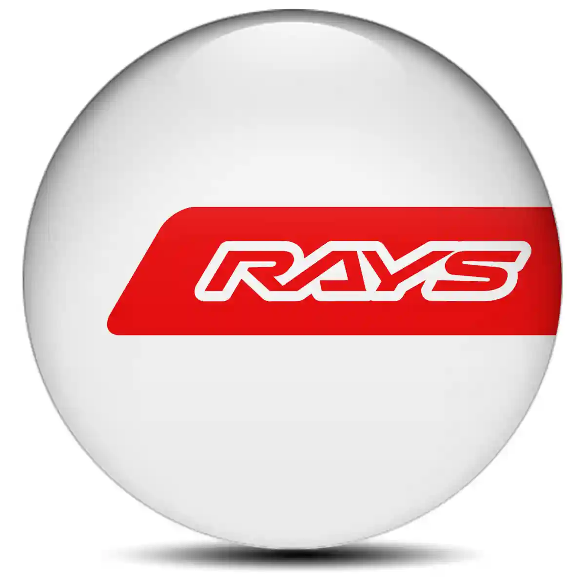 RAYS Silicone Emblem Self-Adhesive Prime Quality