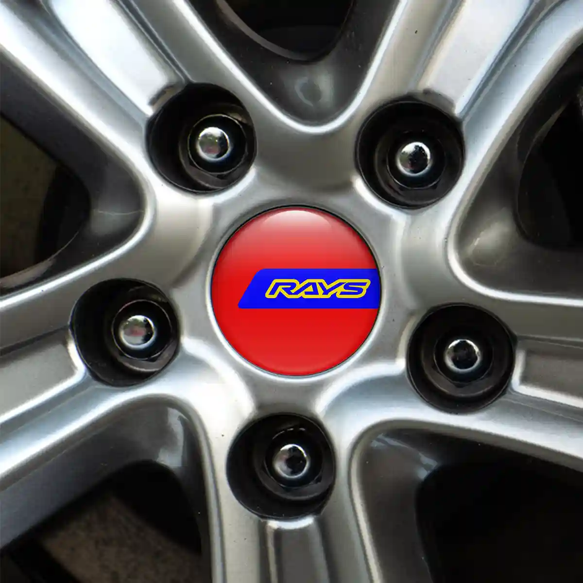 RAYS Silicone Emblem Self-Adhesive Superior Craft