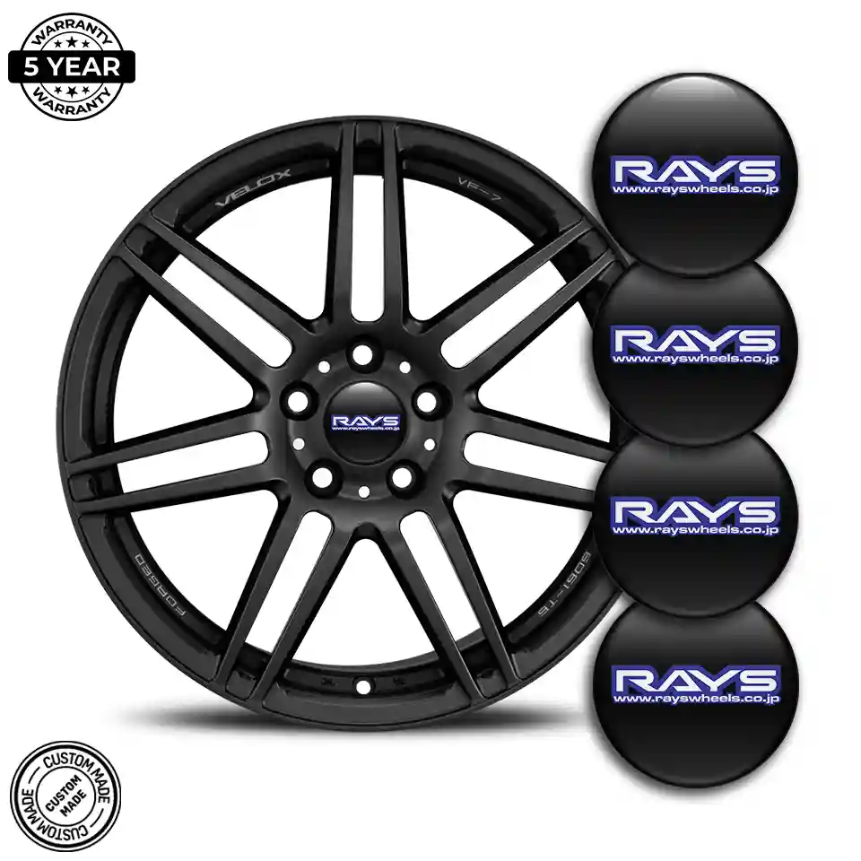 RAYS Sticker Epoxy 3D Gel Refined Design