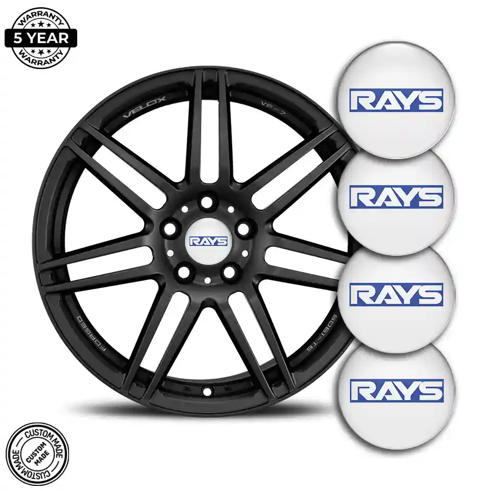 RAYS Wheel Emblem Self-Adhesive Elite Finish