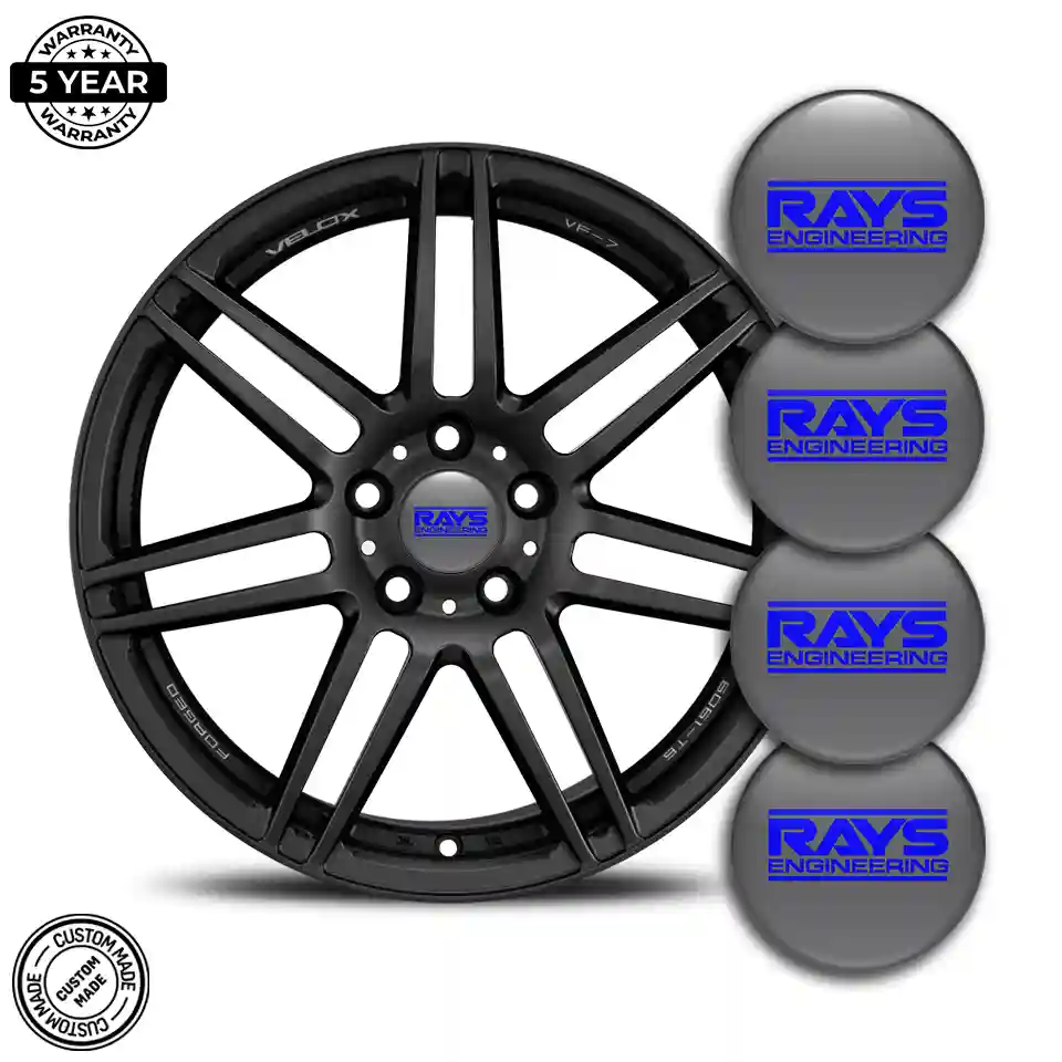 RAYS Wheel Emblem Self-Adhesive Prime Quality
