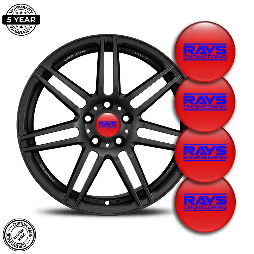 RAYS Wheel Emblems Elite Finish