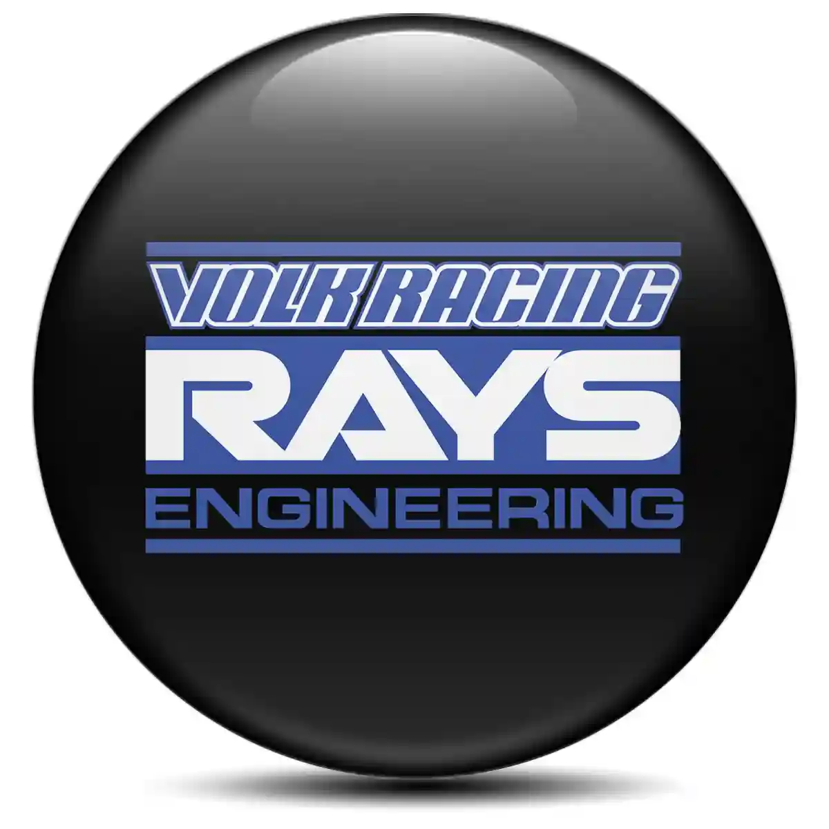 RAYS Wheel Emblems Sleek Style