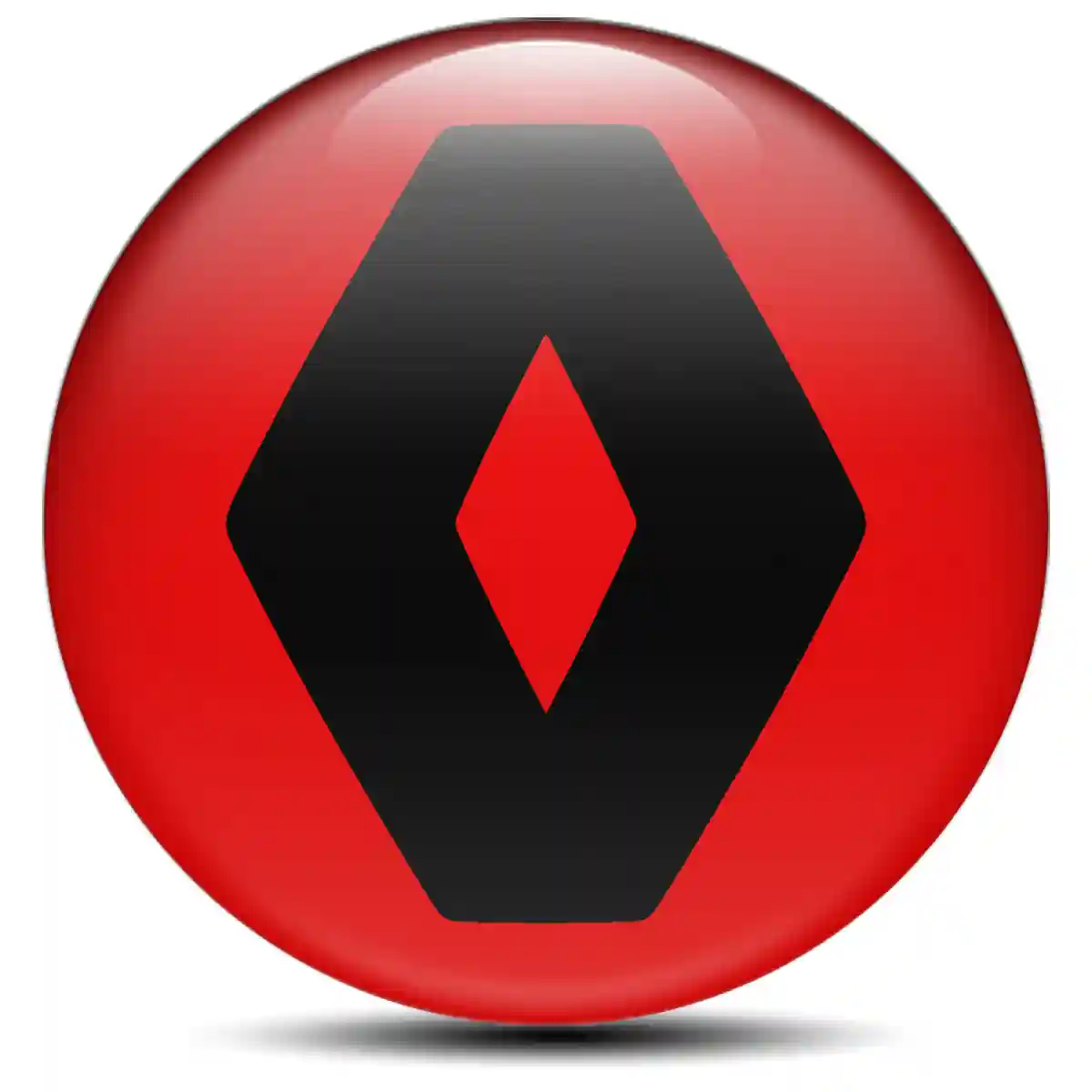 Renault Badge Emblems Center Cap Refined Design