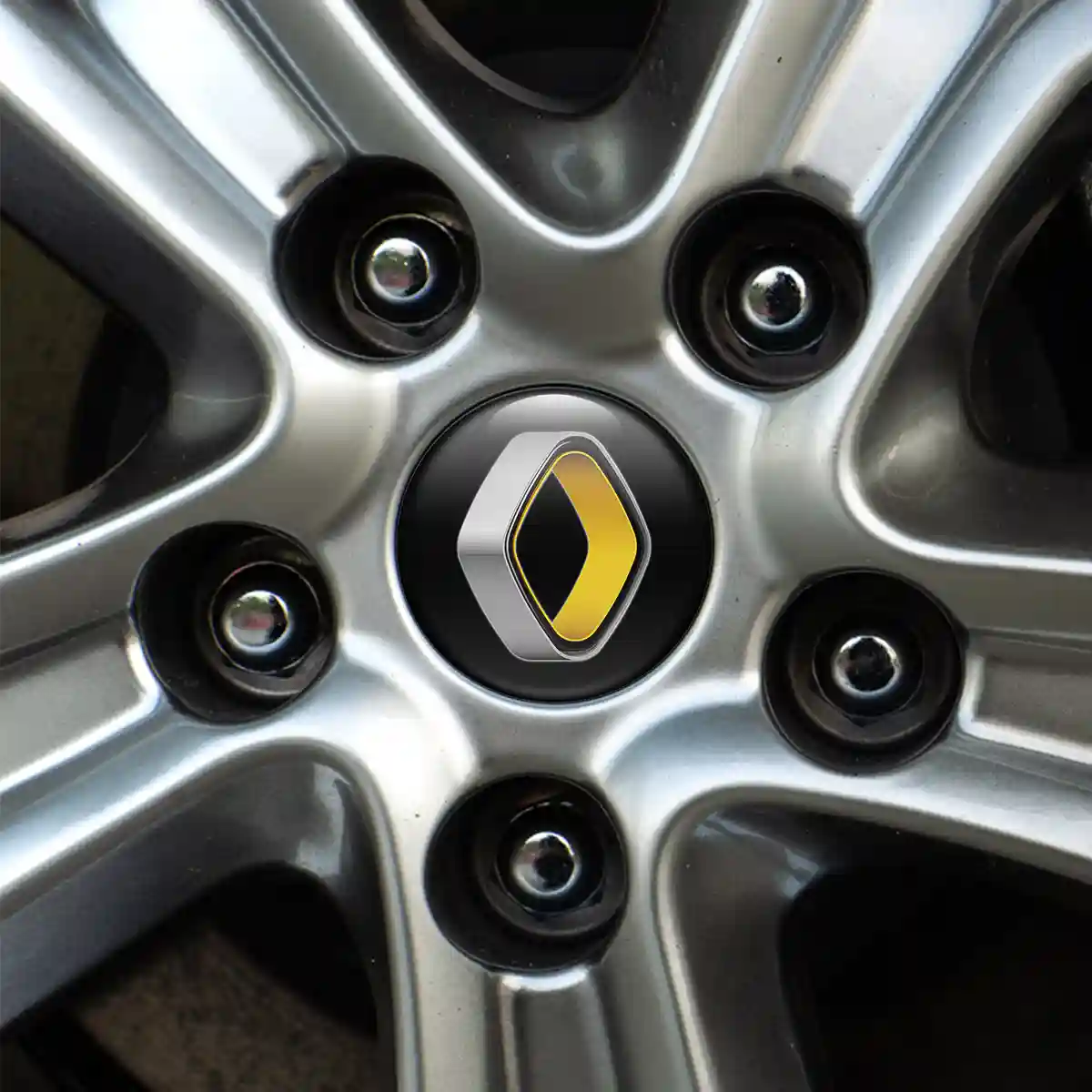 Renault Domed Emblem Sleek Style