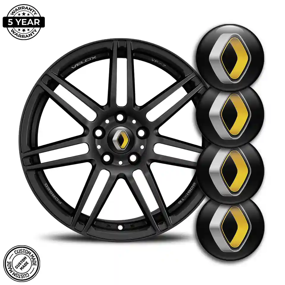 Renault Domed Emblem Sleek Style