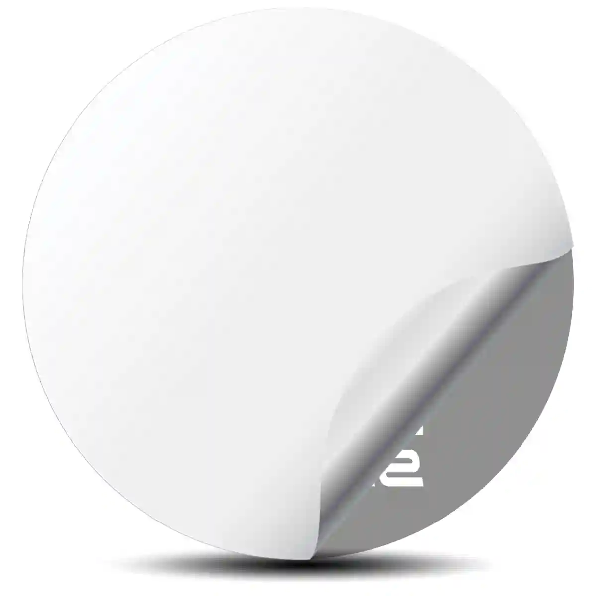 Renault Domed Sticker Self-Adhesive Refined Design