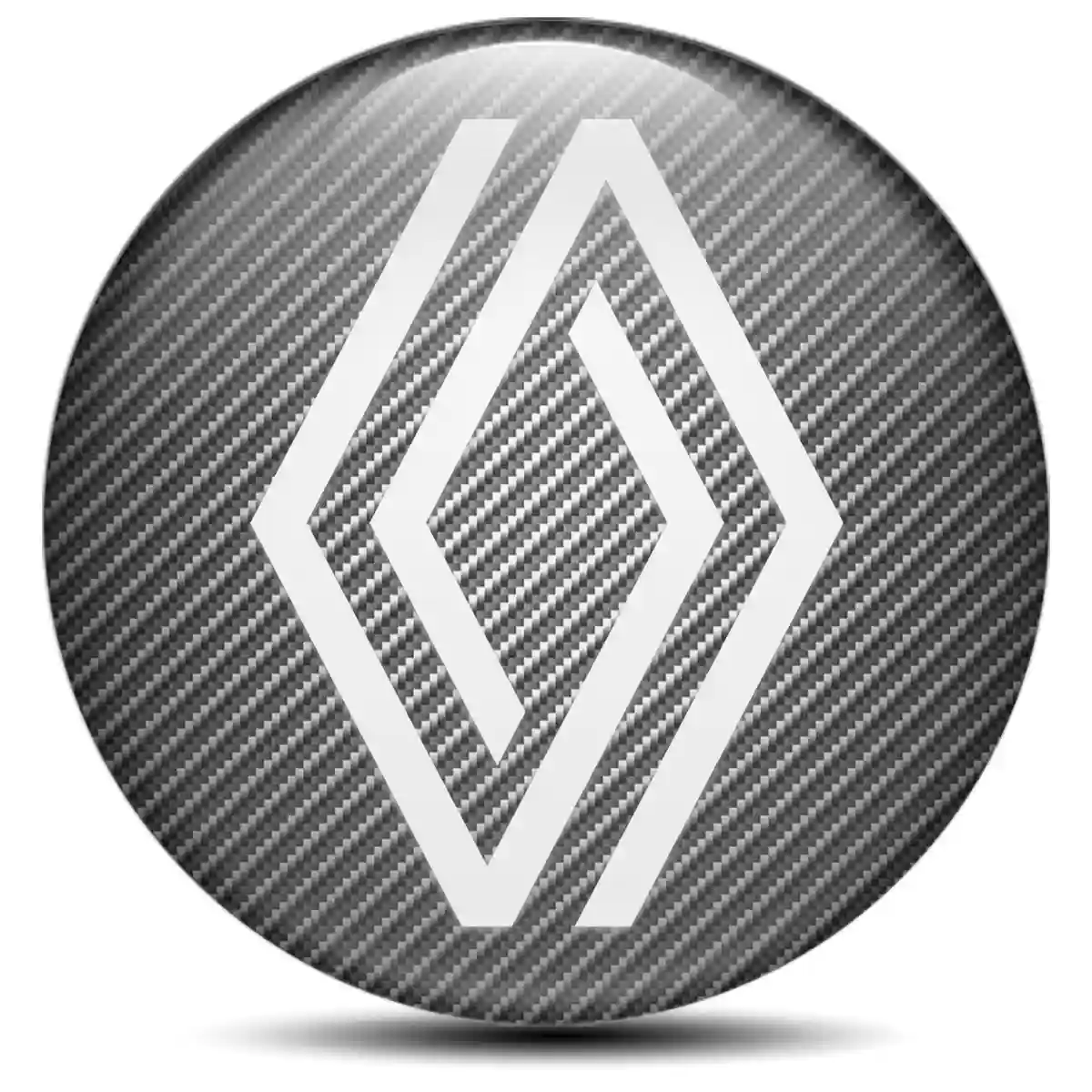 Renault Domed Sticker Sleek Style