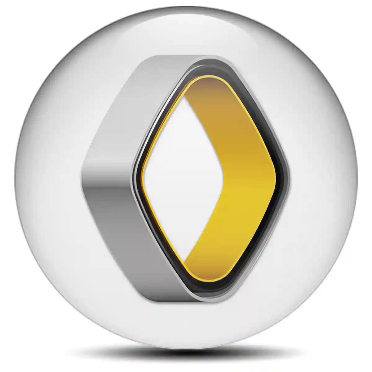 Renault Emblem Center Hub Cap Self-Adhesive Sleek Style