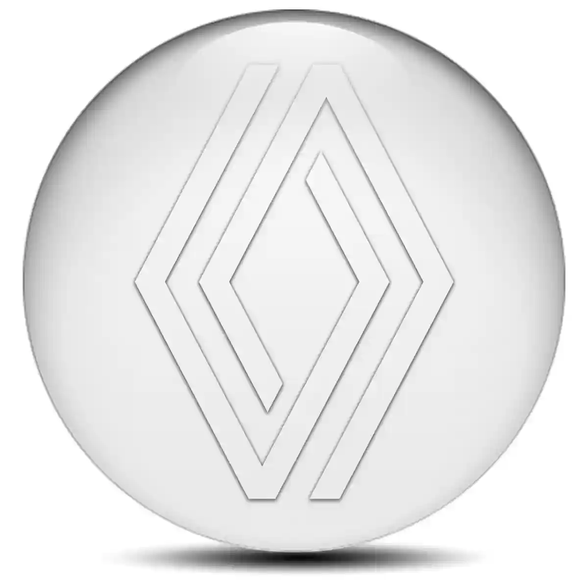 Renault Emblem Center Hup Cap Refined Design