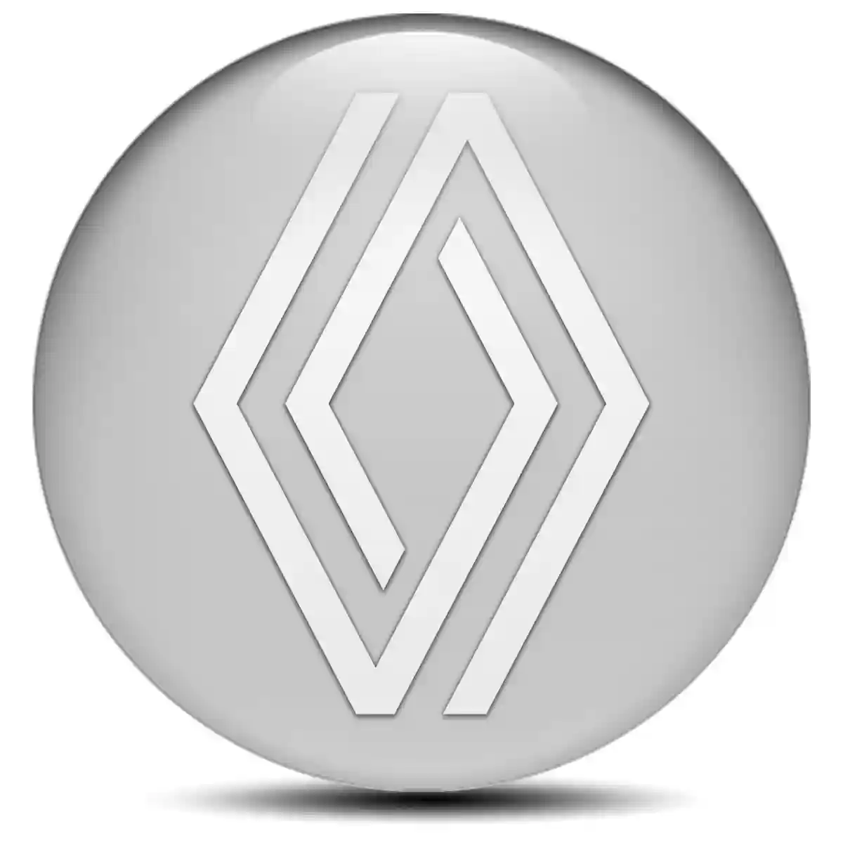 Renault Emblem Epoxy Self-Adhesive Refined Design