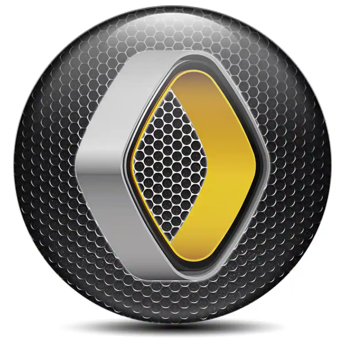 Renault Emblem Wheel Center Caps Elite Finish