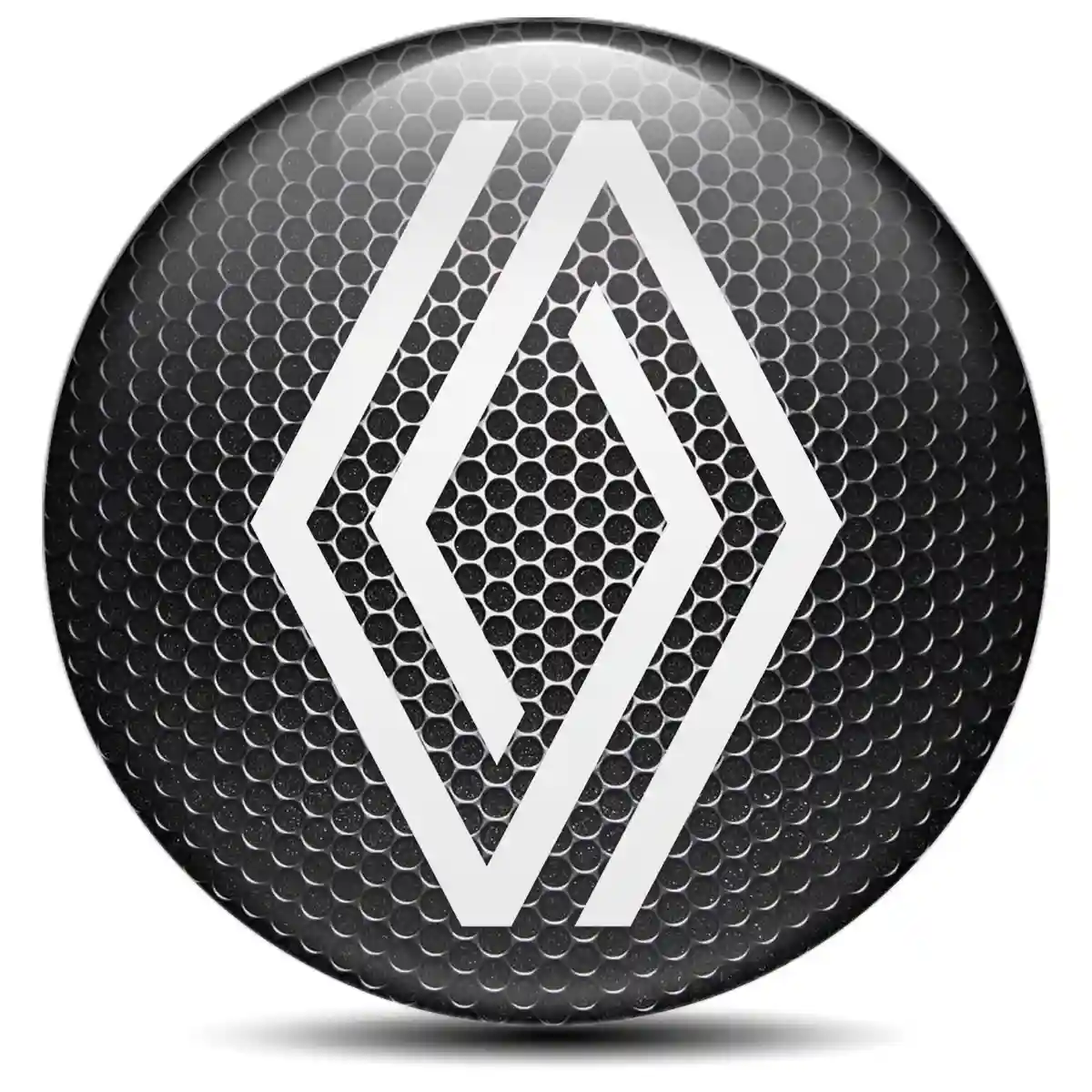 Renault Emblem Wheel Center Caps Self-Adhesive Sleek Style