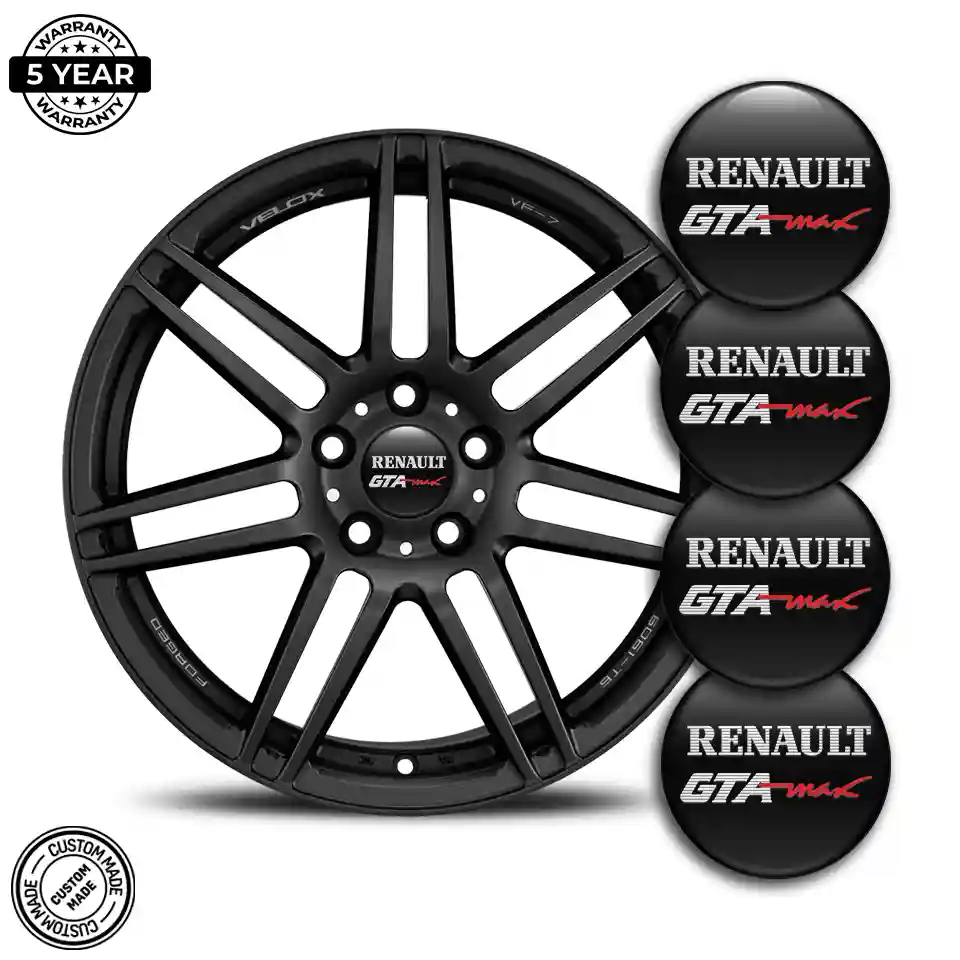 Renault Logo Silicone Badge Self-Adhesive Sleek Style