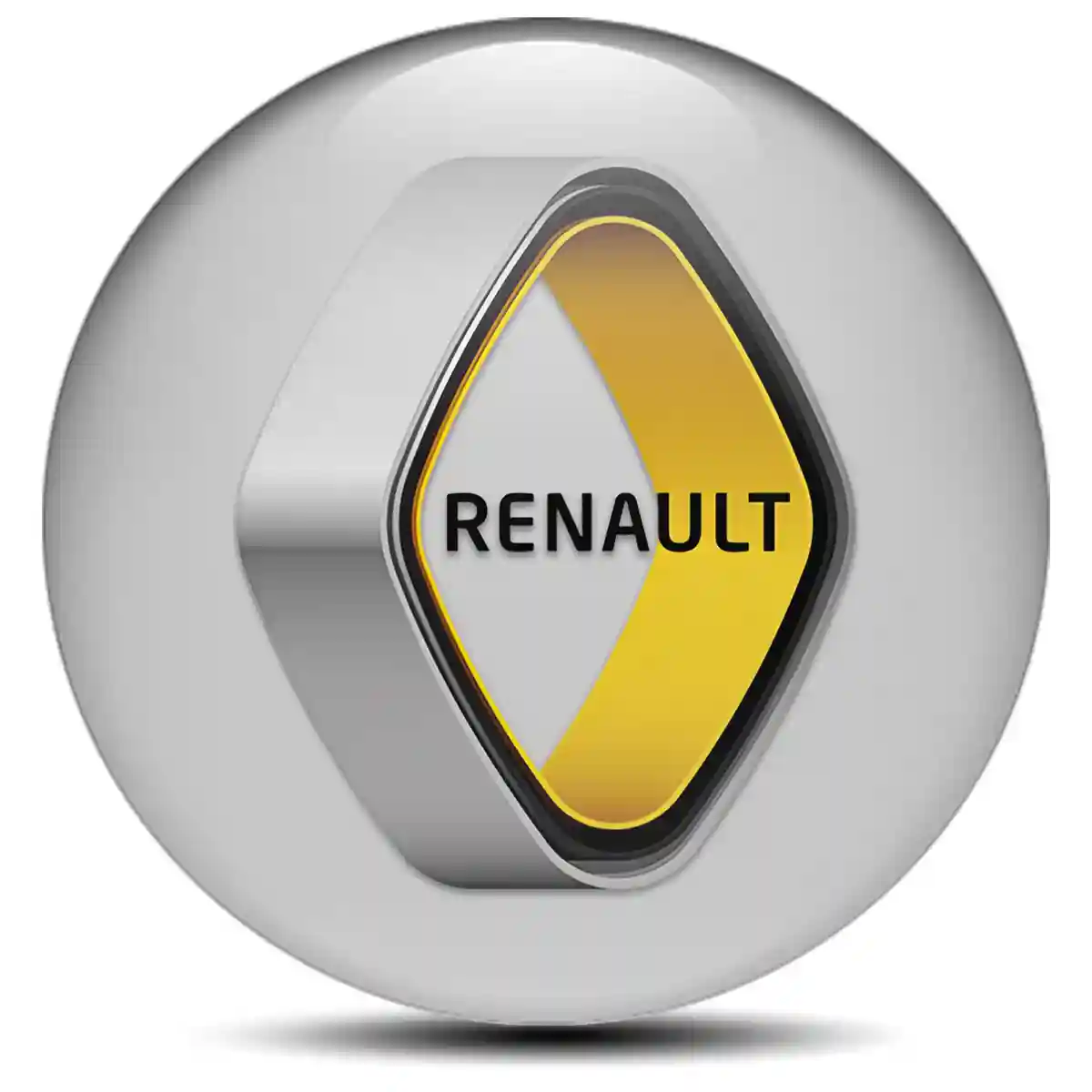 Renault Logo Silicone Sticker Refined Design