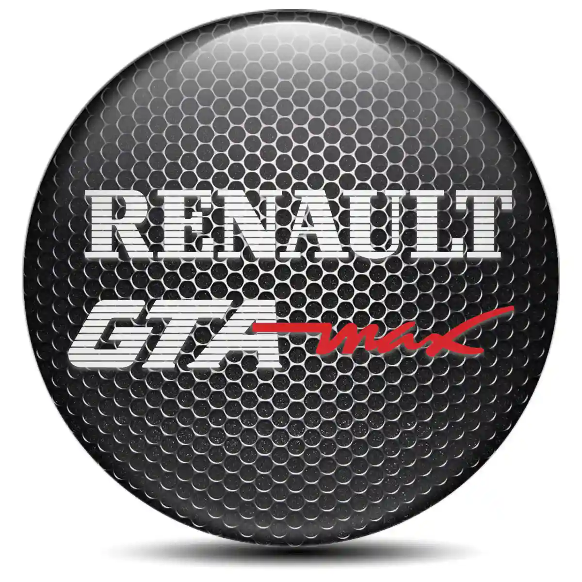 Renault Logo Silicone Sticker Self-Adhesive Refined Design