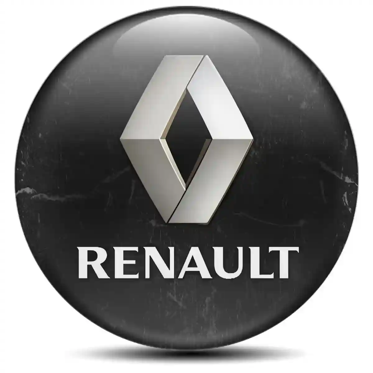 Renault Silicone Emblem Self-Adhesive Refined Design