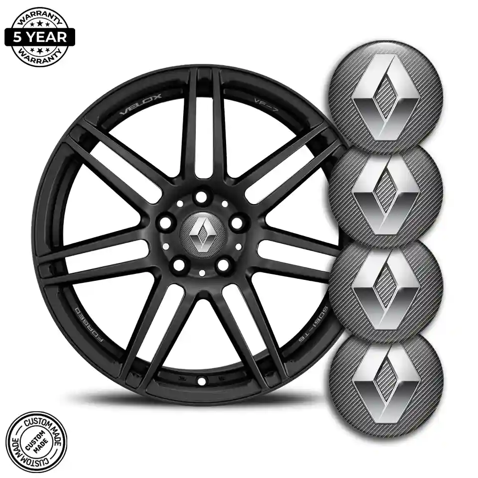 Renault Silicone Emblem Self-Adhesive Sleek Style