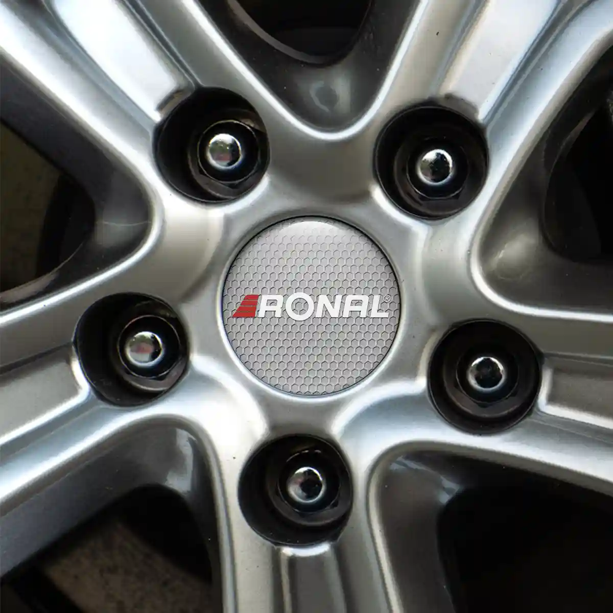Ronal Domed Emblem Self-Adhesive Sleek Style