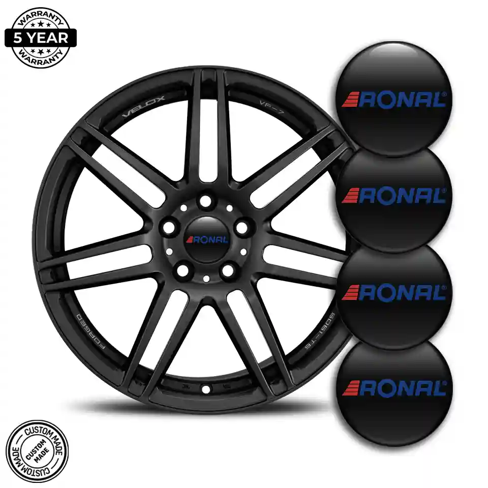 Ronal Domed Sticker Sleek Style