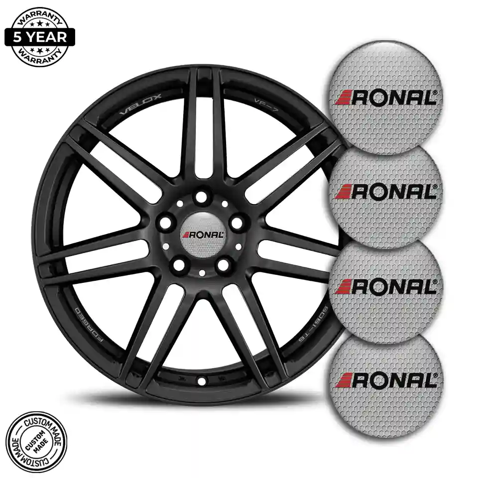 Ronal Emblem Badge Sleek Style