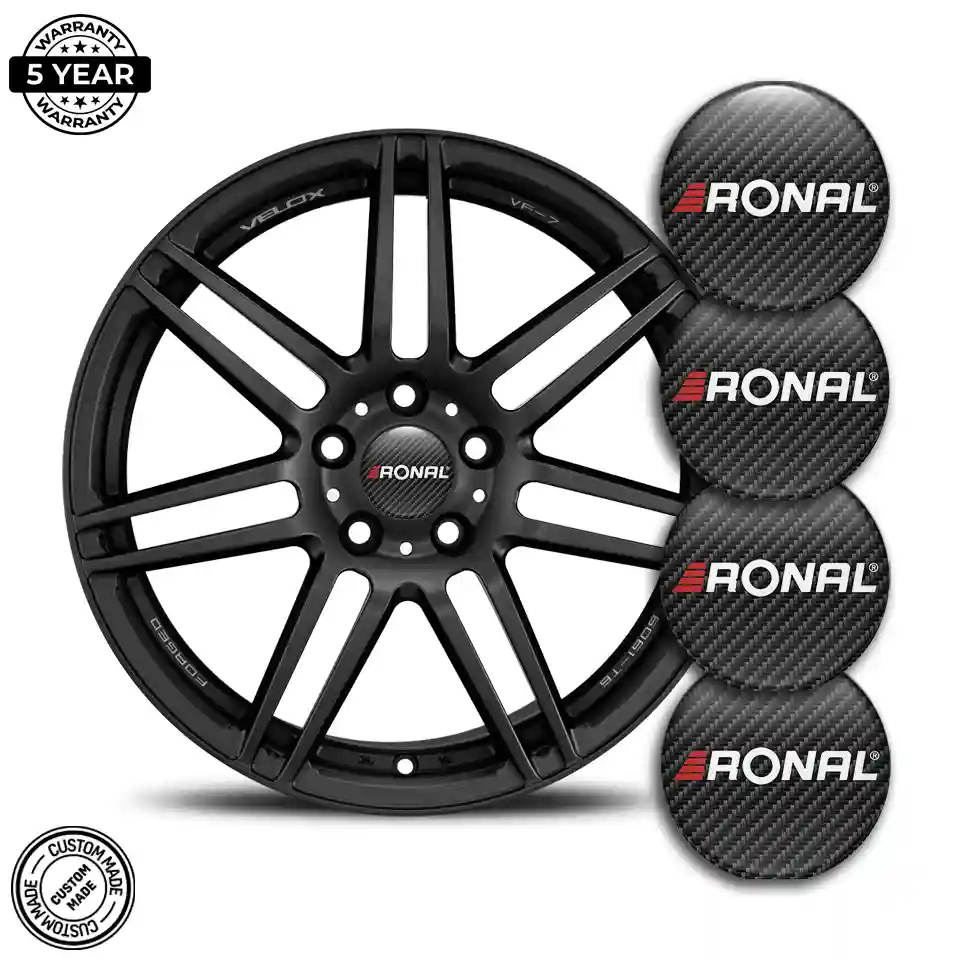 Ronal Logo Silicone Badge Refined Design
