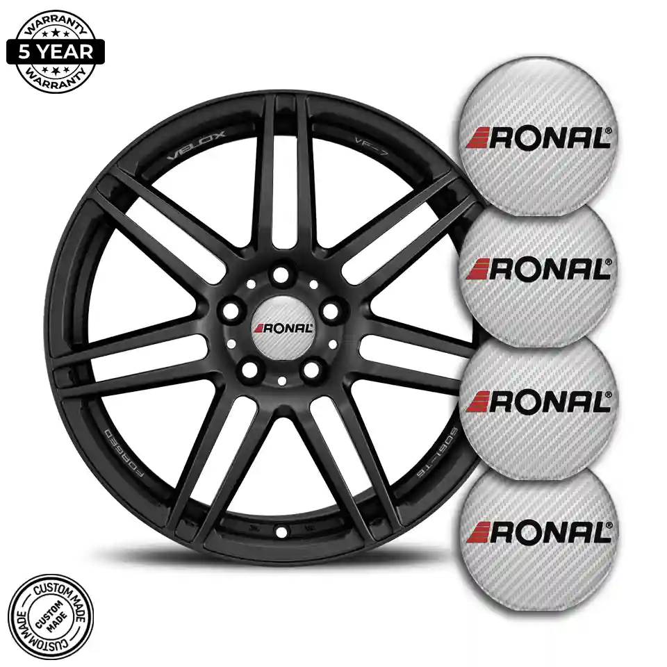 Ronal Logo Silicone Sticker Elite Finish