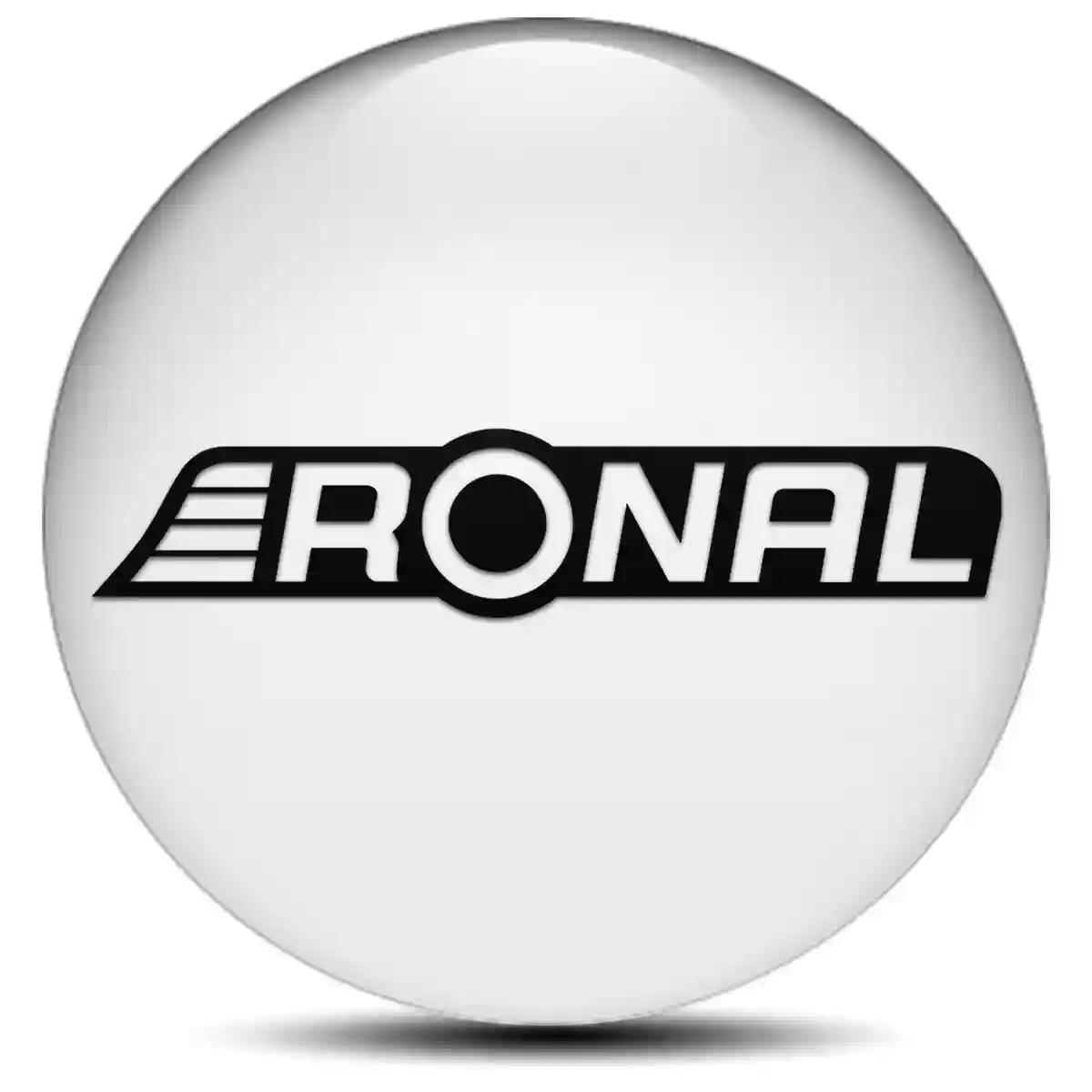 Ronal Logo Silicone Sticker Self-Adhesive Elite Finish