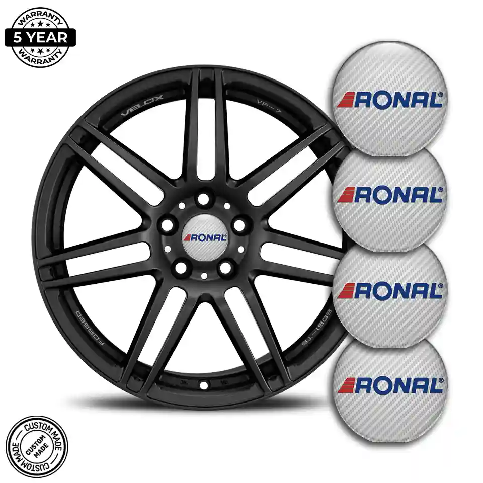 Ronal Silicone Emblem Self-Adhesive Refined Design