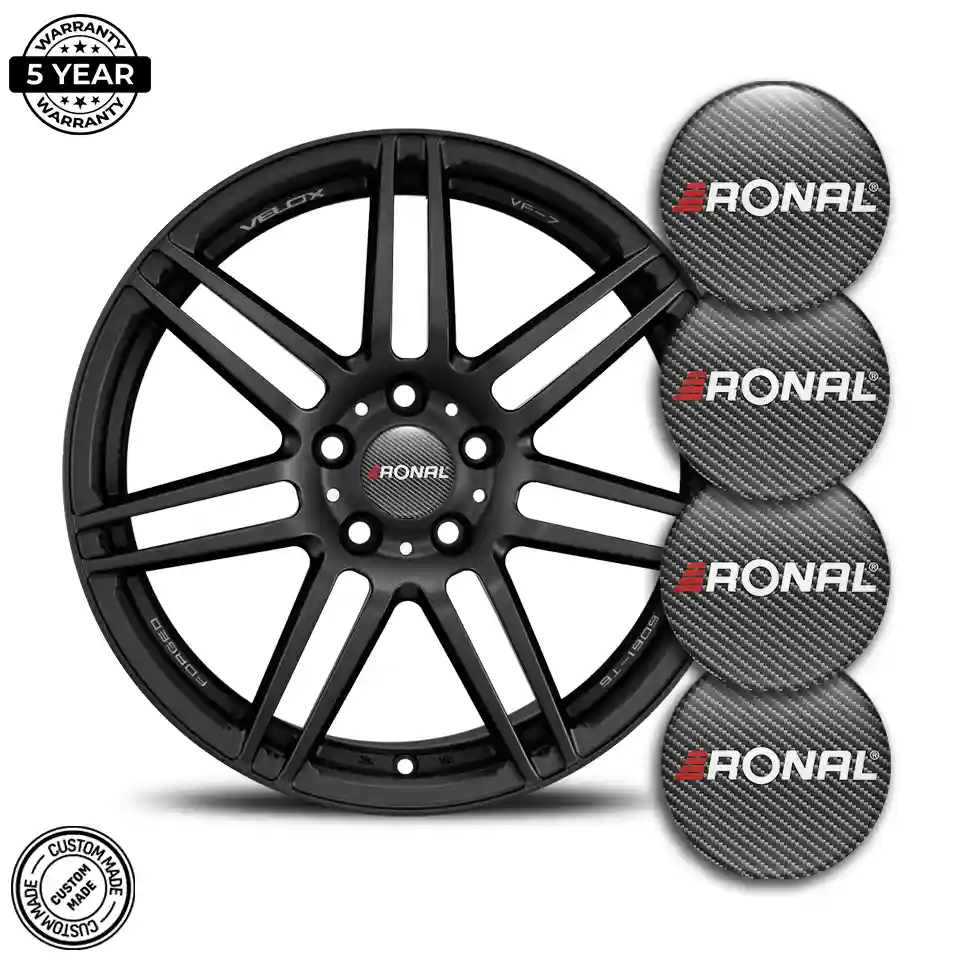 Ronal Wheel Emblems Sleek Style