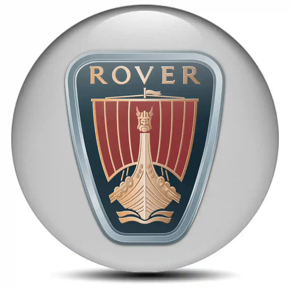 Rover Emblem Center Hup Cap Sleek Style