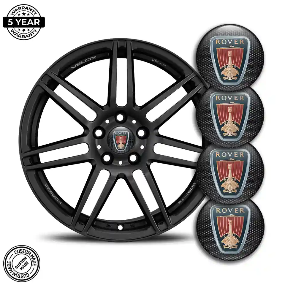 Rover Wheel Emblems Sleek Style