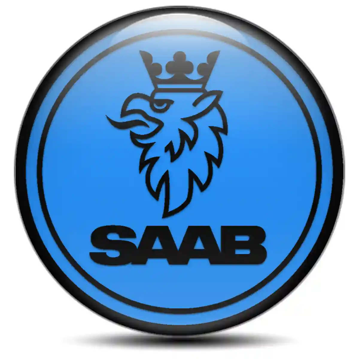 SAAB Badge Emblems Center Cap Prestige Line