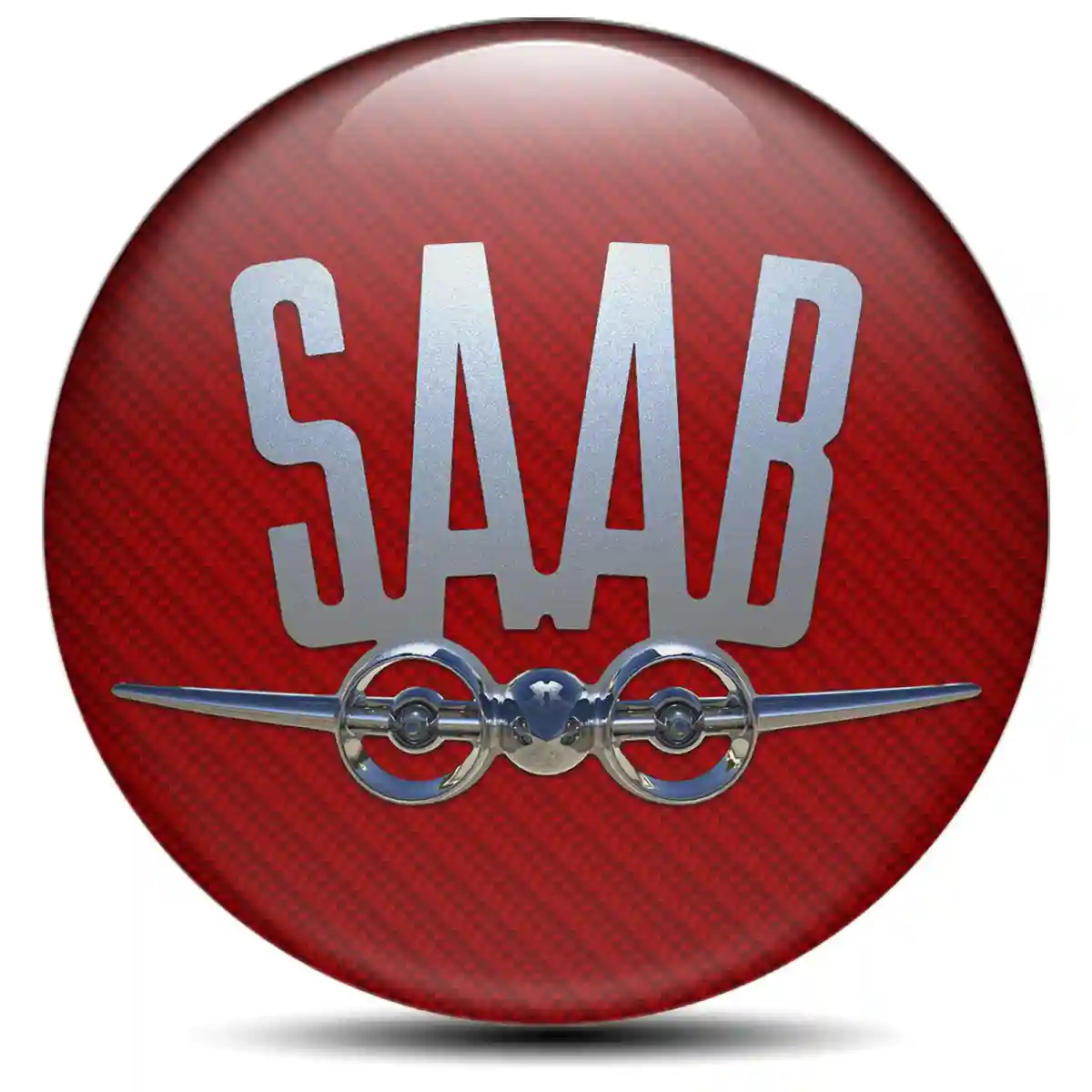 SAAB Badge Emblems Center Cap Prime Quality
