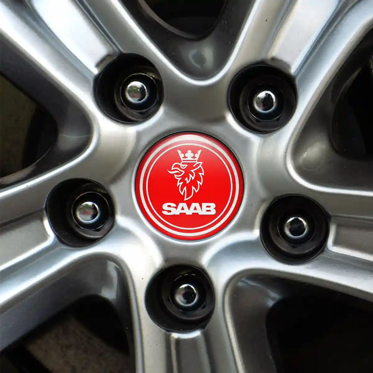 SAAB Domed Emblem Elite Finish