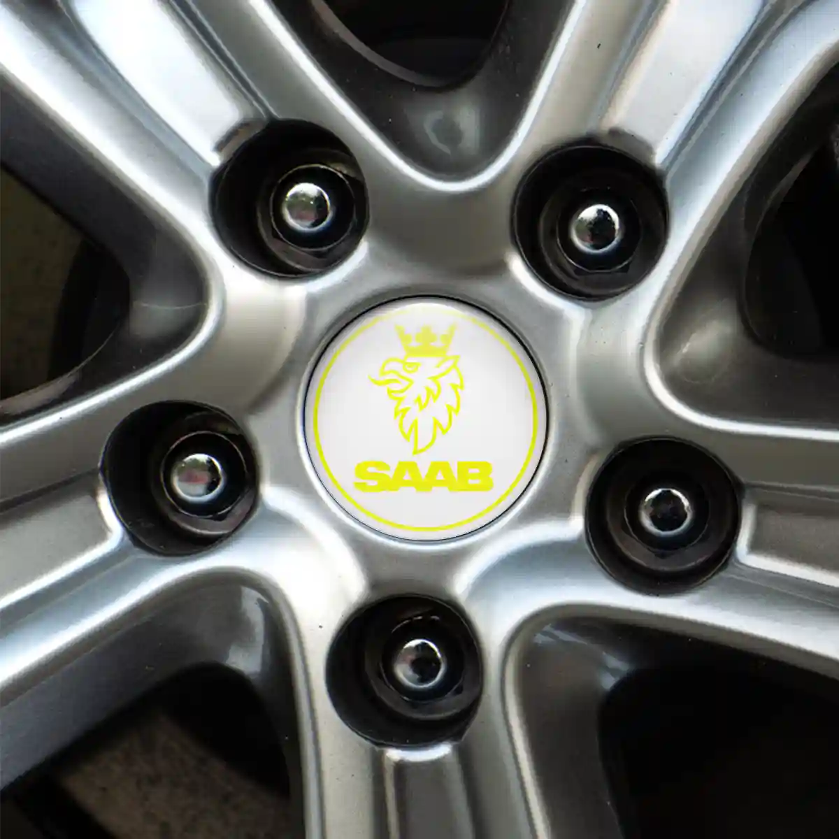 SAAB Domed Emblem Self-Adhesive Prestige Line