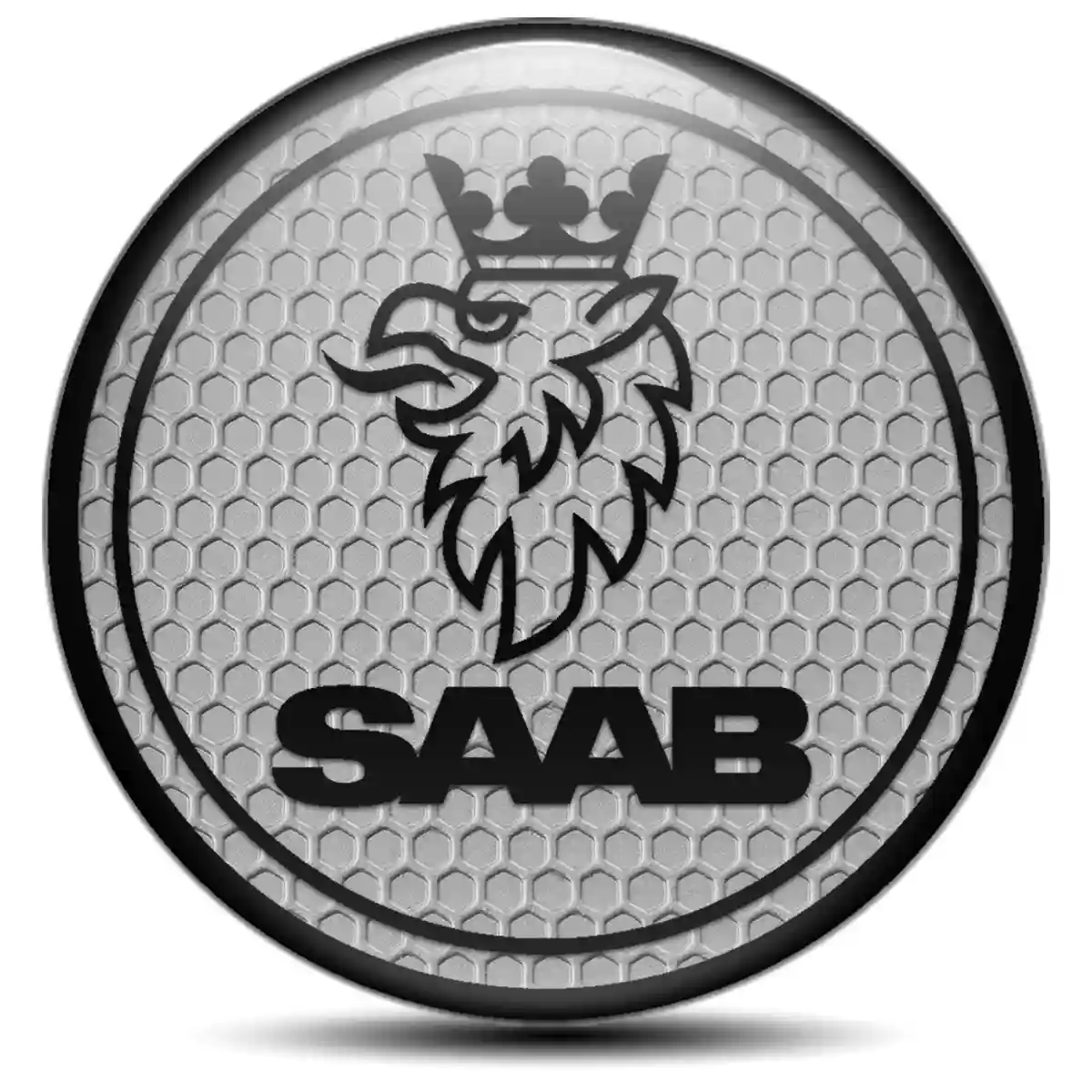 SAAB Domed Emblem Self-Adhesive Signature Grade