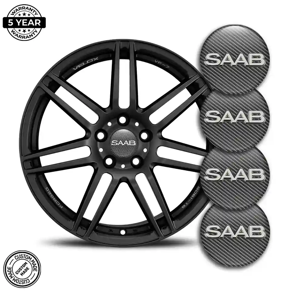SAAB Domed Emblem Sleek Style