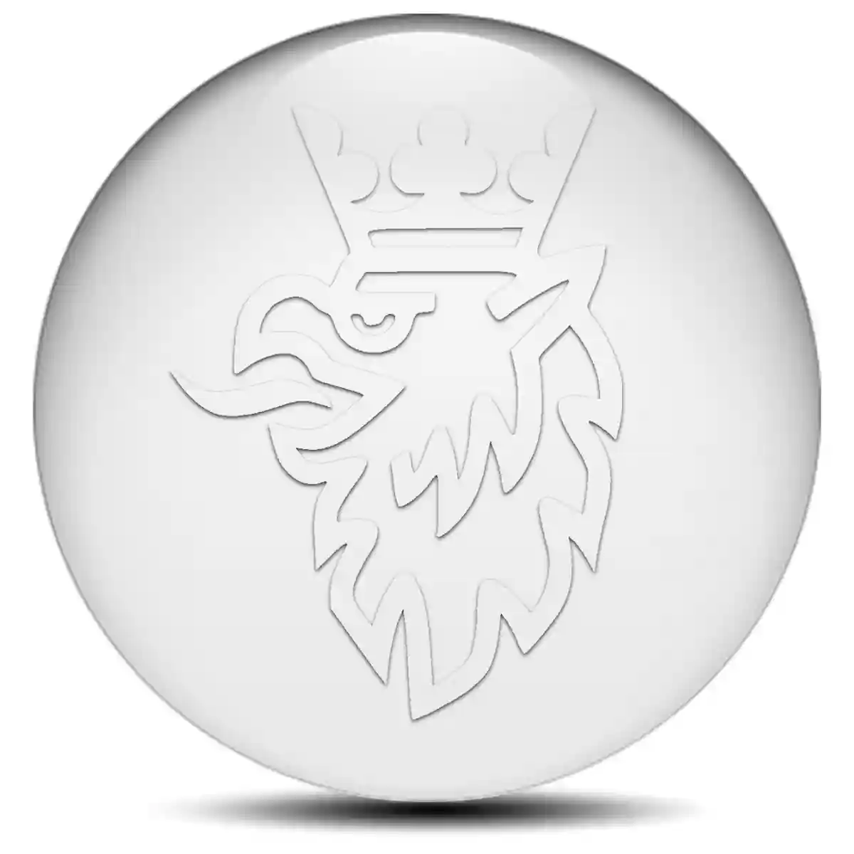 SAAB Domed Sticker Elite Finish