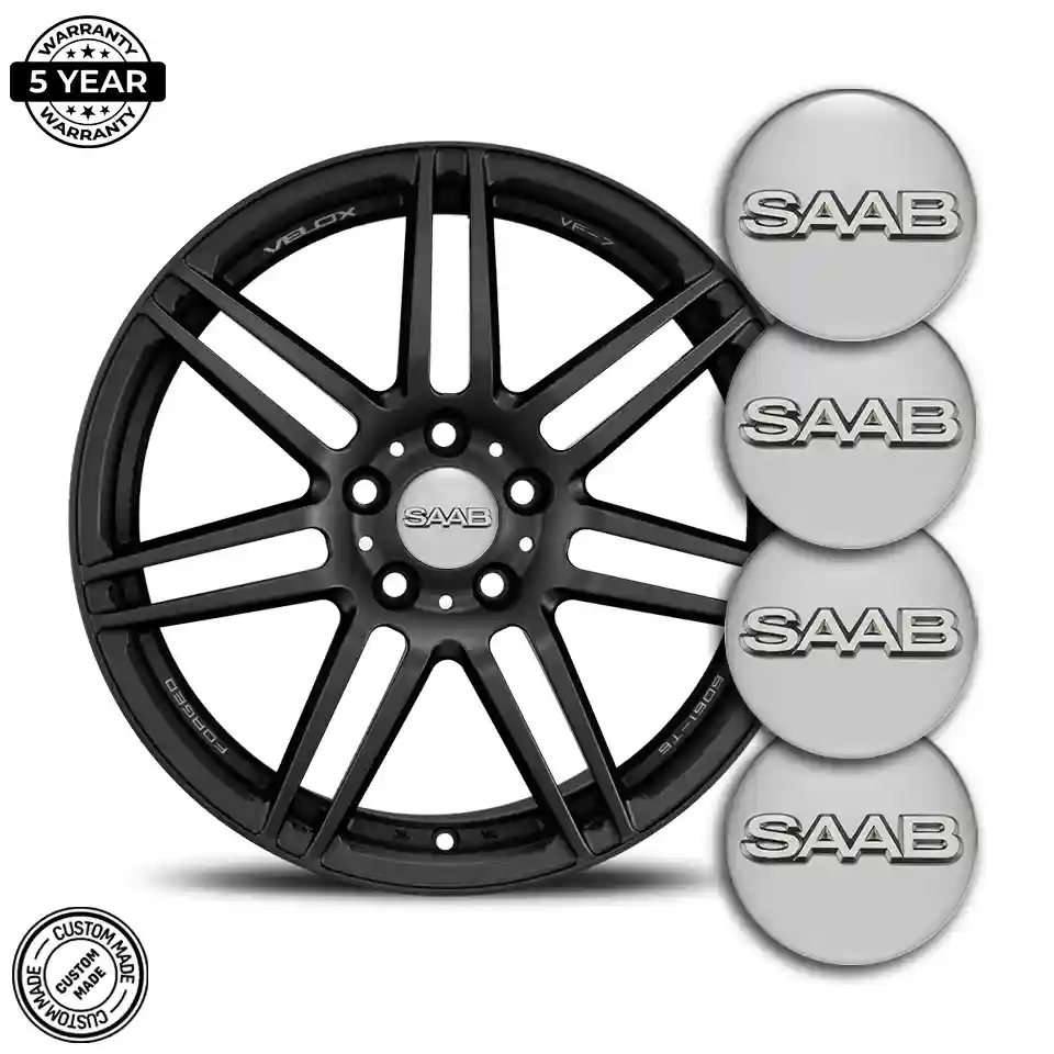 SAAB Domed Sticker Self-Adhesive Elite Finish