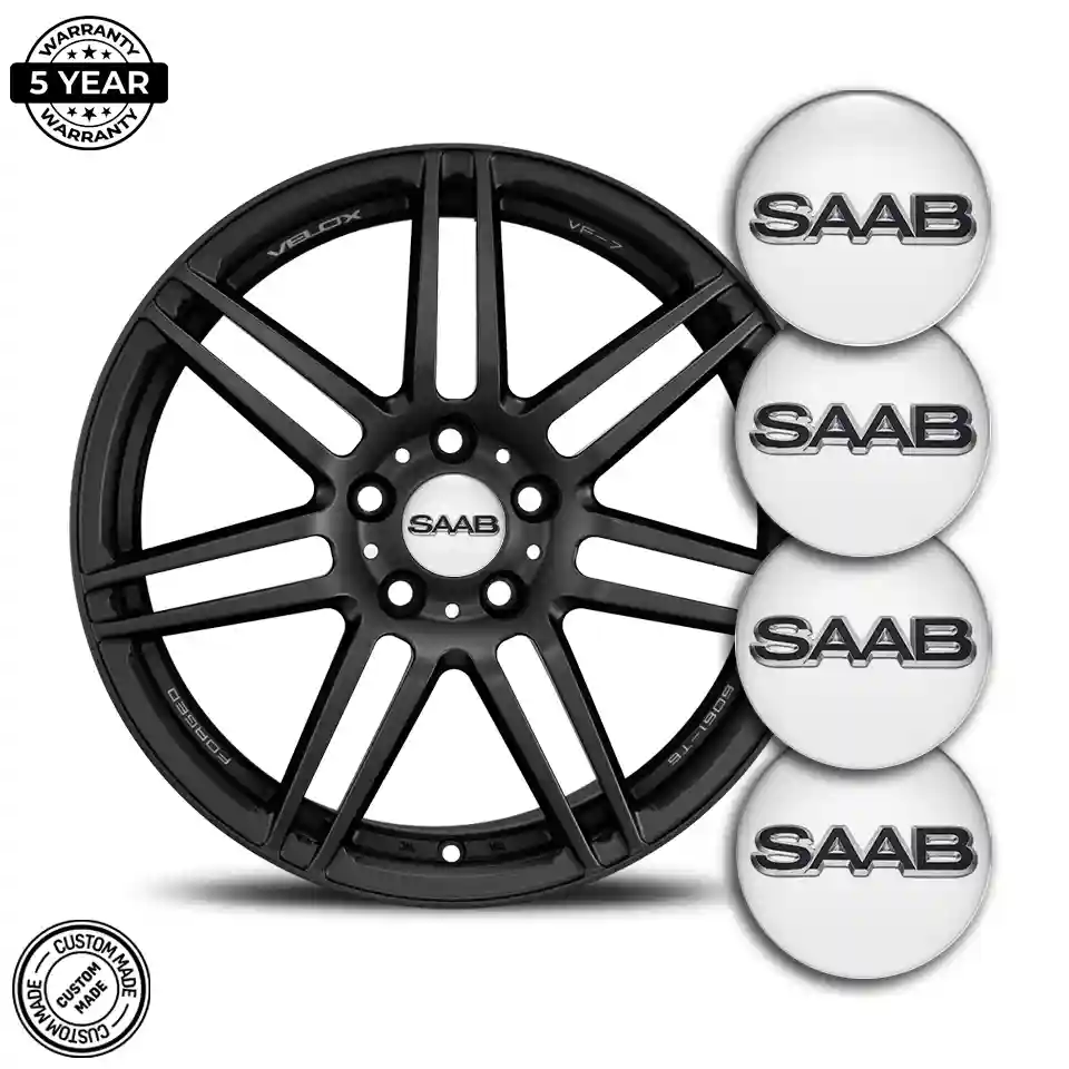 SAAB Domed Sticker Self-Adhesive Superior Craft