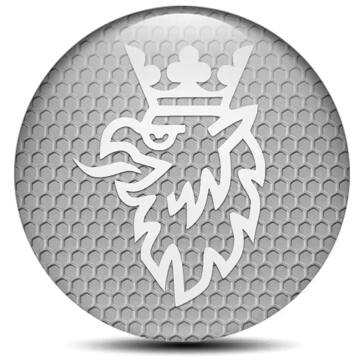 SAAB Domed Sticker Signature Grade