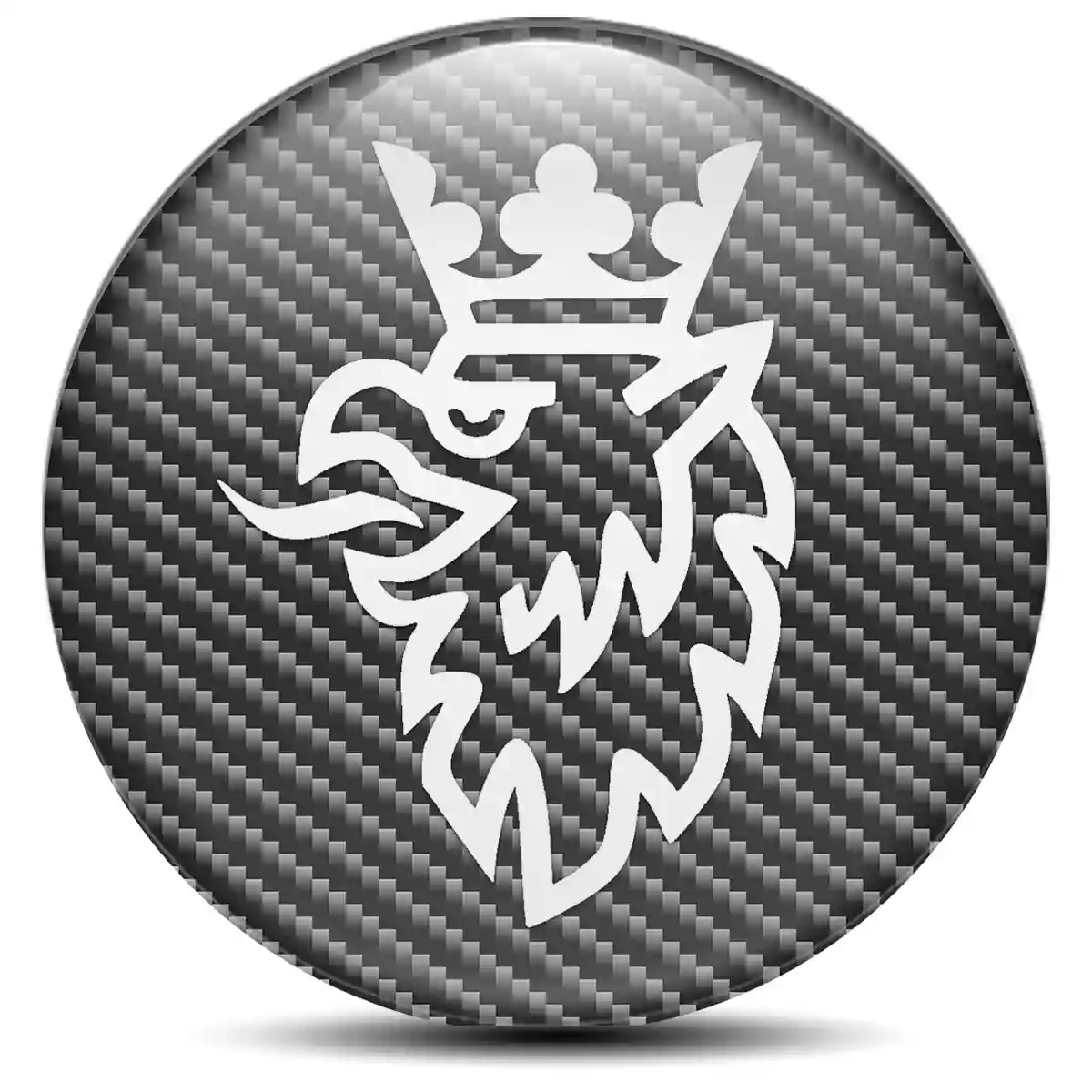 SAAB Domed Sticker Sleek Style