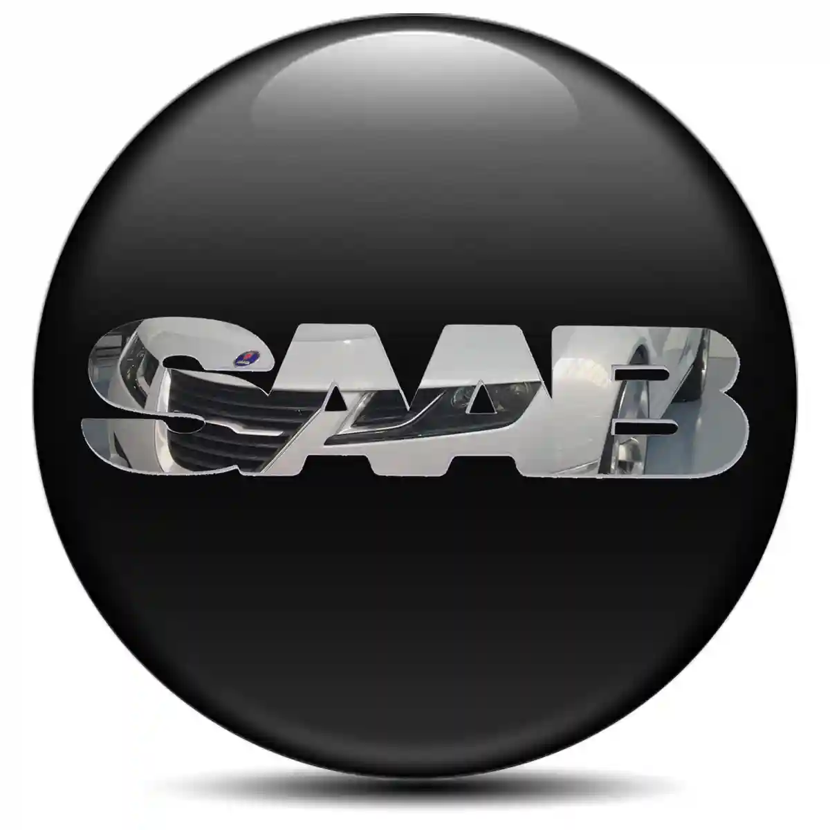 SAAB Emblem Badge Elite Finish