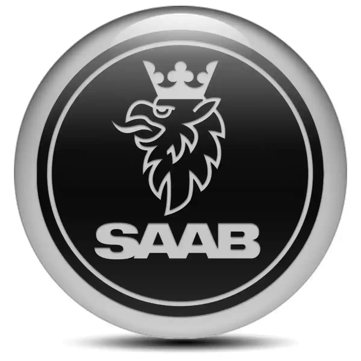 SAAB Emblem Badge Refined Design