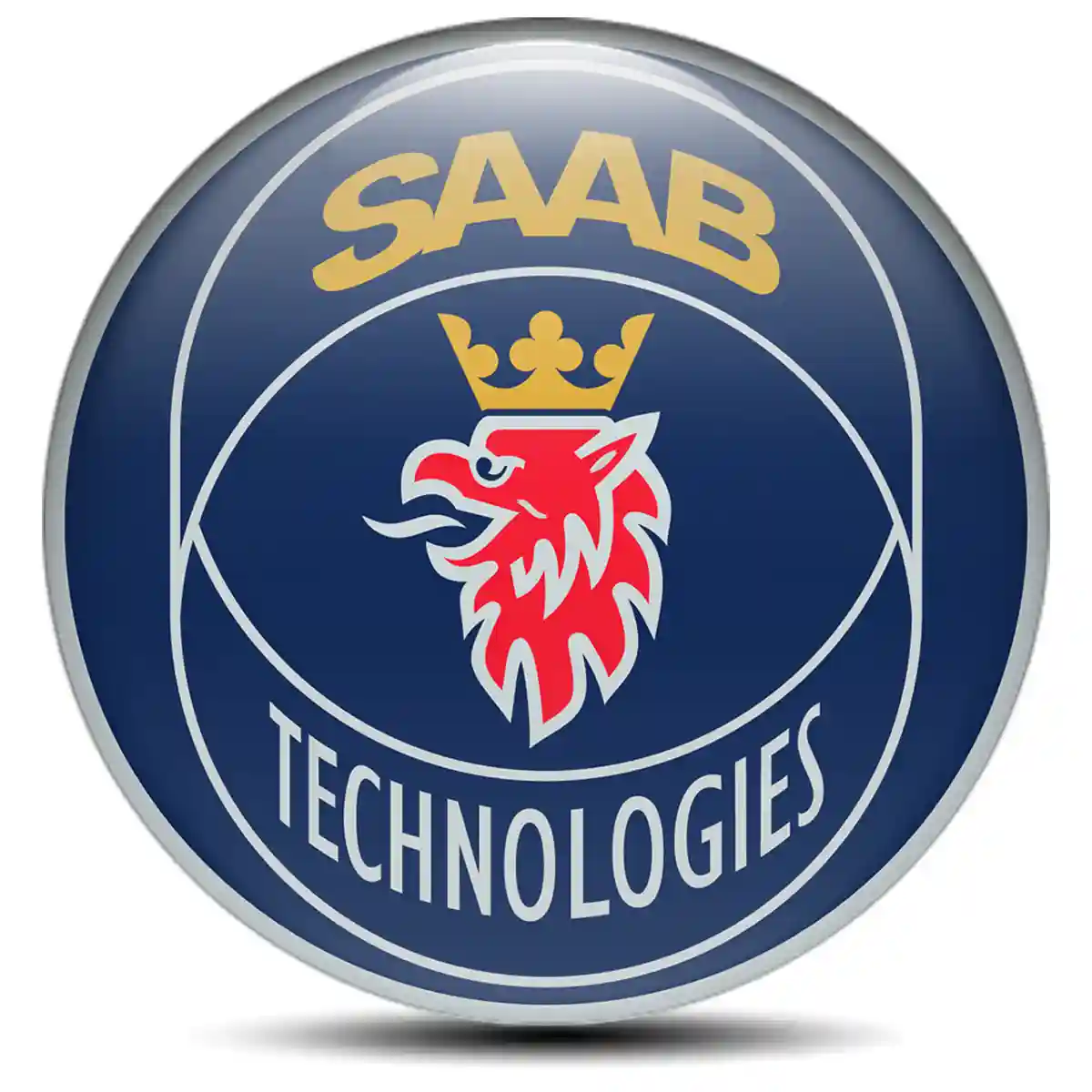 SAAB Emblem Badge Self-Adhesive Signature Grade