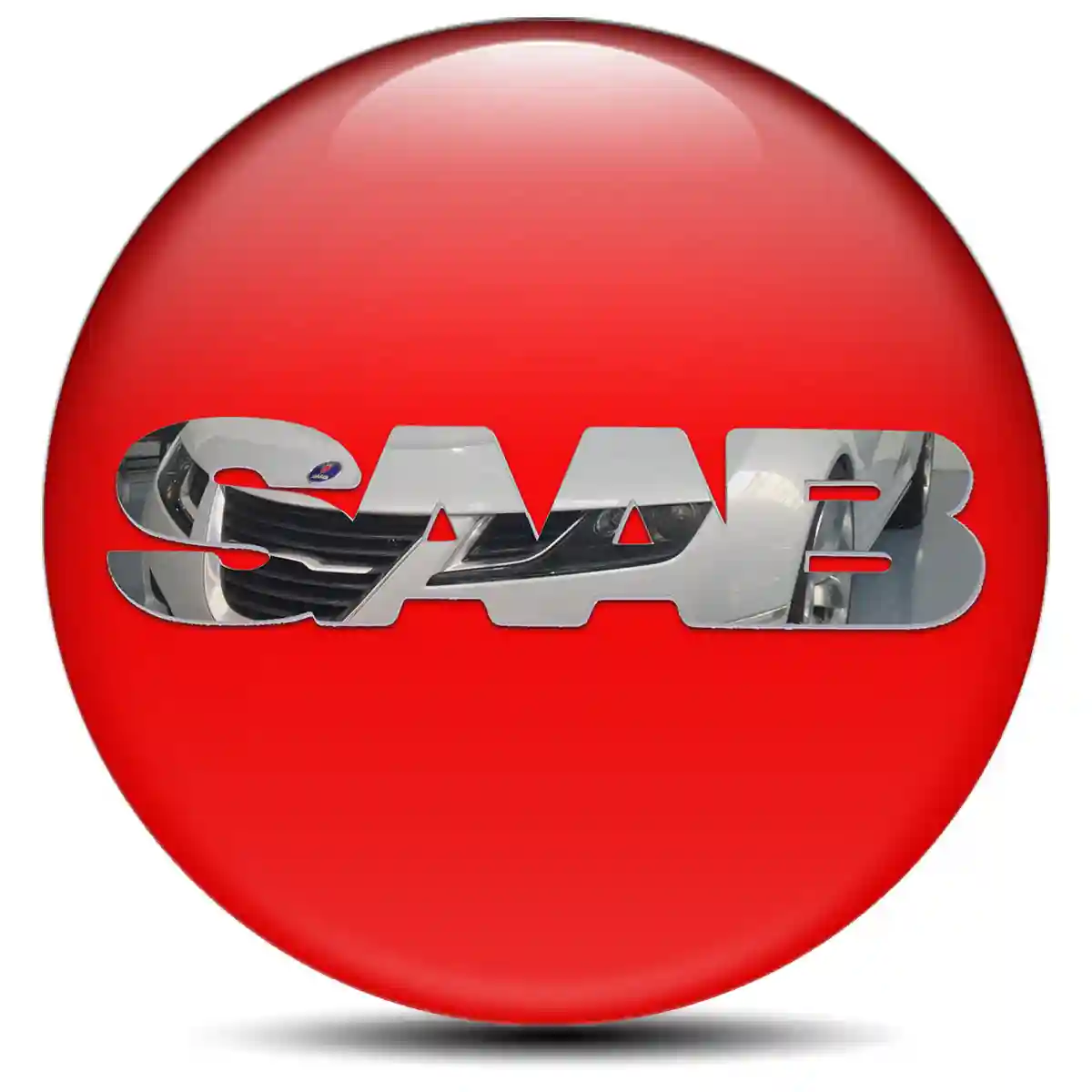 SAAB Emblem Badge Signature Grade