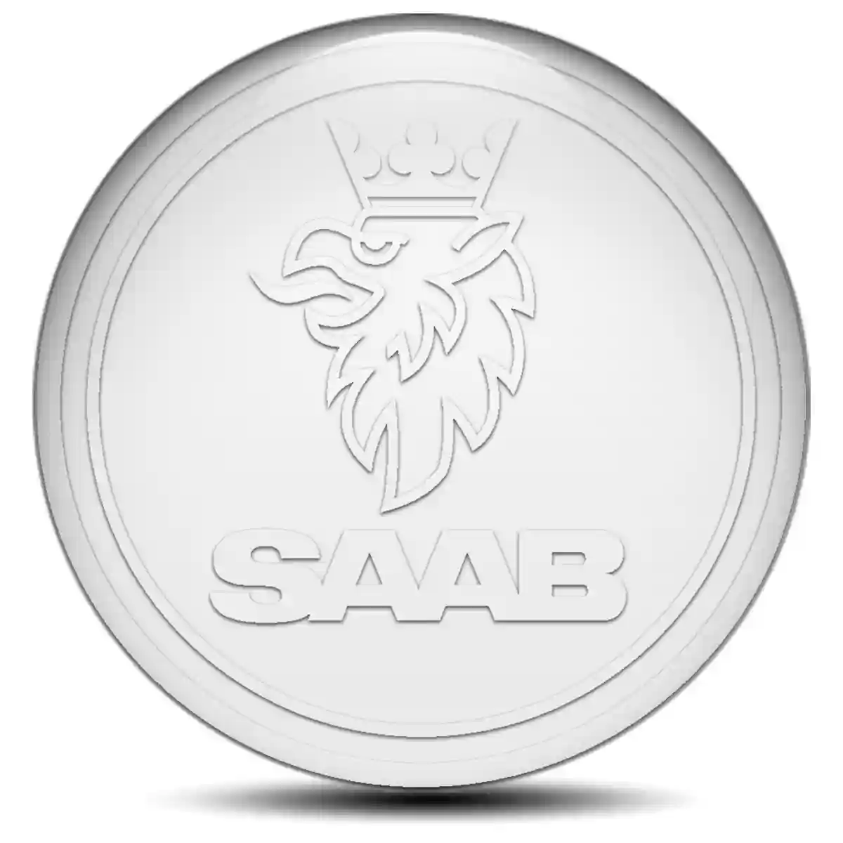 SAAB Emblem Center Hub Cap Self-Adhesive Superior Craft